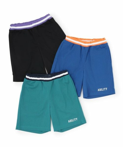 and D.petitmain / アンドディー. プティマイン ショート・ハーフ・半端丈パンツ | メッシュショートパンツ | 詳細9