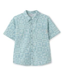 and D.petitmain / アンドディー. プティマイン シャツ・ブラウス | 【水陸両用】【SETUP可】総ガラ半袖シャツ