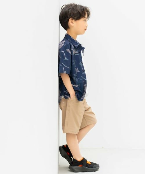 and D.petitmain / アンドディー. プティマイン シャツ・ブラウス | 【セットアップ可】【水陸両用】総ガラ半袖シャツ | 詳細12