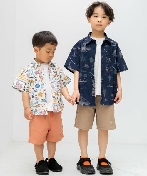 and D.petitmain / アンドディー. プティマイン シャツ・ブラウス | 【セットアップ可】【水陸両用】総ガラ半袖シャツ | 詳細17