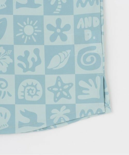 and D.petitmain / アンドディー. プティマイン シャツ・ブラウス | 【水陸両用】【SETUP可】総ガラ半袖シャツ | 詳細5