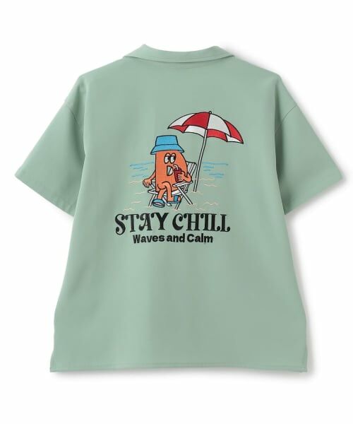 and D.petitmain / アンドディー. プティマイン シャツ・ブラウス | アソートスーベニア開襟シャツ | 詳細1