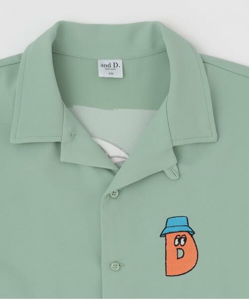 and D.petitmain / アンドディー. プティマイン シャツ・ブラウス | アソートスーベニア開襟シャツ | 詳細2