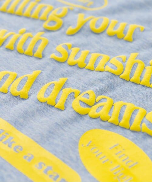 and D.petitmain / アンドディー. プティマイン Tシャツ | アソート発砲プリントリンガーワイド半袖T | 詳細14