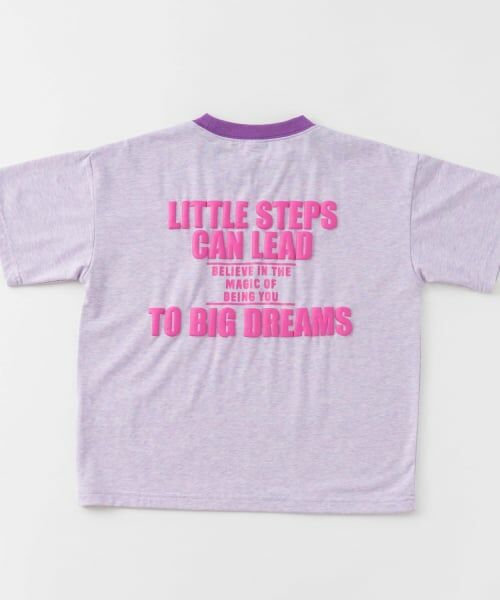 and D.petitmain / アンドディー. プティマイン Tシャツ | アソート発砲プリントリンガーワイド半袖T | 詳細17