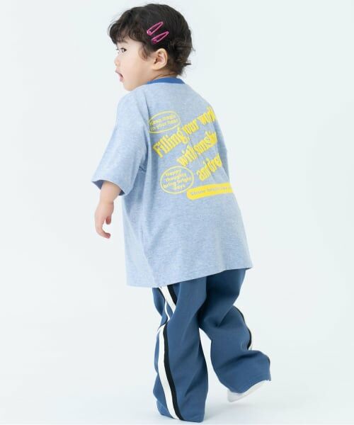 and D.petitmain / アンドディー. プティマイン Tシャツ | アソート発砲プリントリンガーワイド半袖T | 詳細2