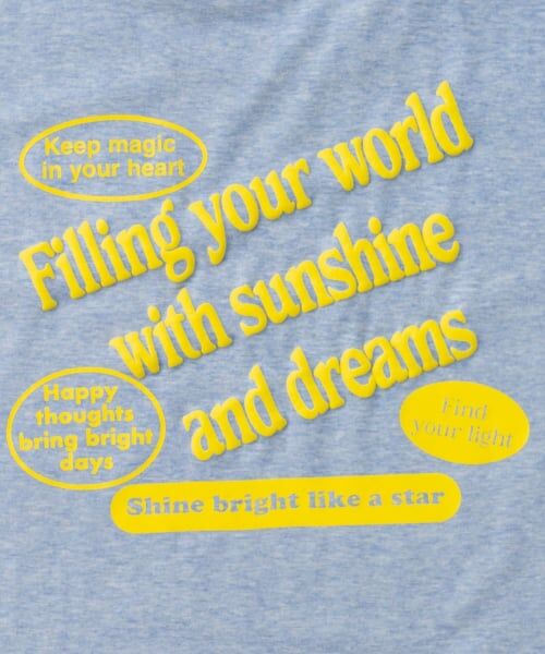 and D.petitmain / アンドディー. プティマイン Tシャツ | アソート発砲プリントリンガーワイド半袖T | 詳細24