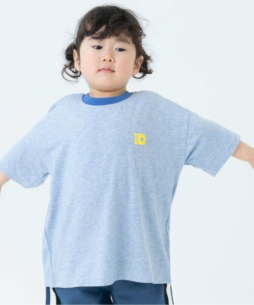 and D.petitmain / アンドディー. プティマイン Tシャツ | アソート発砲プリントリンガーワイド半袖T | 詳細3