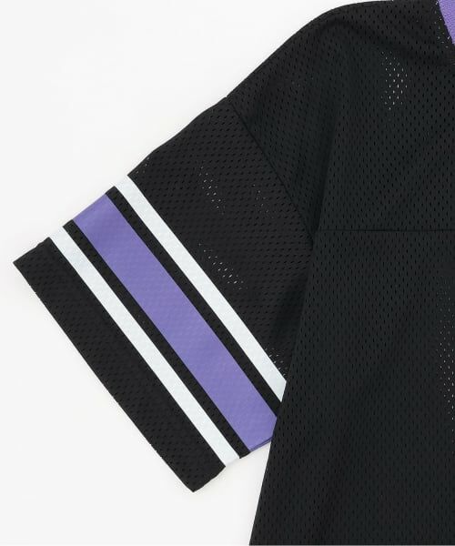 and D.petitmain / アンドディー. プティマイン Tシャツ | メッシュワイドT | 詳細3