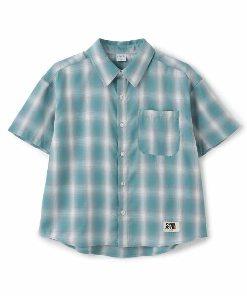 and D.petitmain / アンドディー. プティマイン シャツ・ブラウス | アソート半袖ワイドシャツ（グリーン）