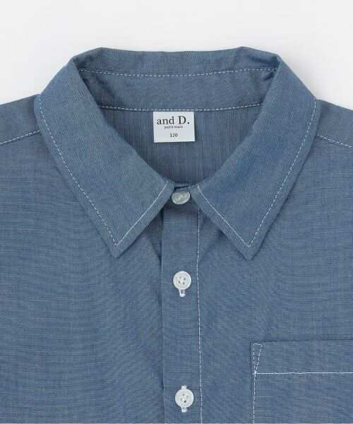 and D.petitmain / アンドディー. プティマイン シャツ・ブラウス | アソート半袖ワイドシャツ | 詳細2