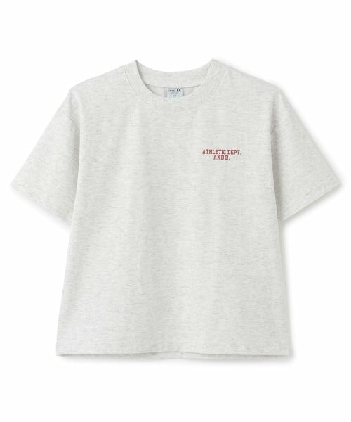 and D.petitmain / アンドディー. プティマイン Tシャツ | 【遮熱天竺】アソートカレッジロゴ半袖T | 詳細24