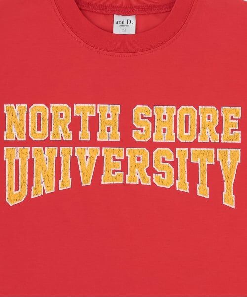 and D.petitmain / アンドディー. プティマイン Tシャツ | 【遮熱天竺】アソートカレッジロゴ半袖T | 詳細5