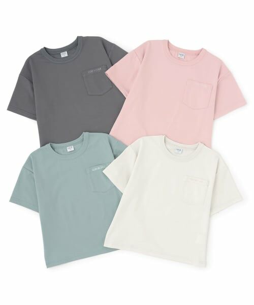 and D.petitmain / アンドディー. プティマイン Tシャツ | 【接触冷感】【UVカット】ポケット半袖T | 詳細7