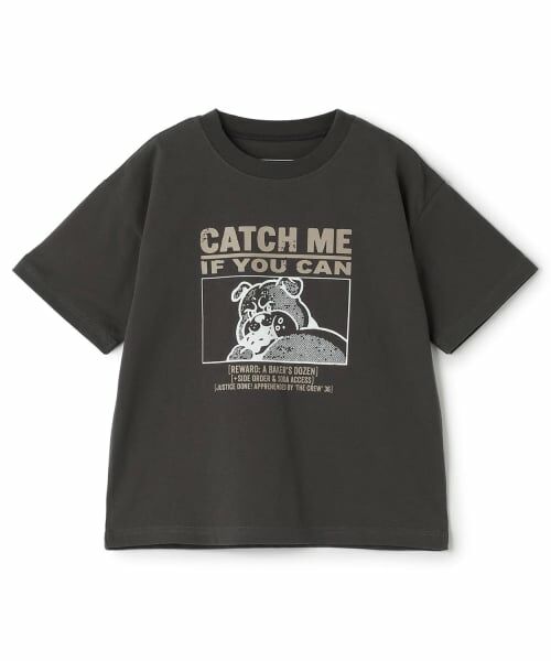 and D.petitmain / アンドディー. プティマイン Tシャツ | 【綿100】【365D】OFUZAKEサマーTEE（チャコール）