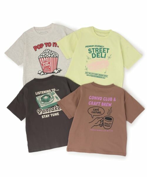 and D.petitmain / アンドディー. プティマイン Tシャツ | 【綿100】【365D】YUMMY半袖T | 詳細12