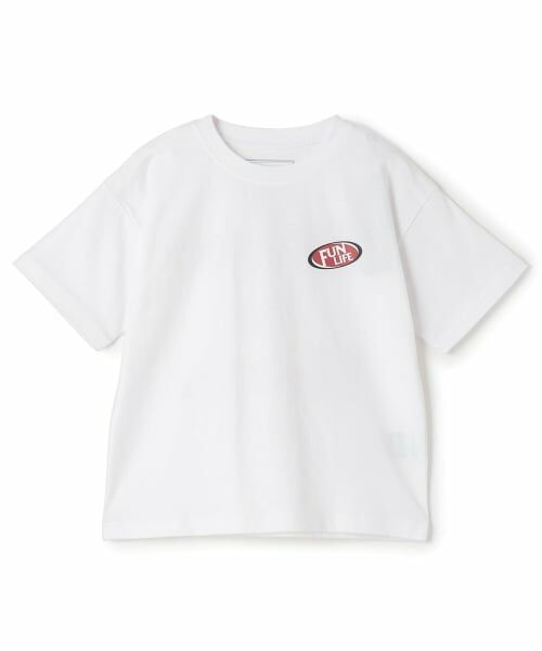and D.petitmain / アンドディー. プティマイン Tシャツ | 【綿100】【365D】メッセージバックBIGロゴTEE | 詳細19