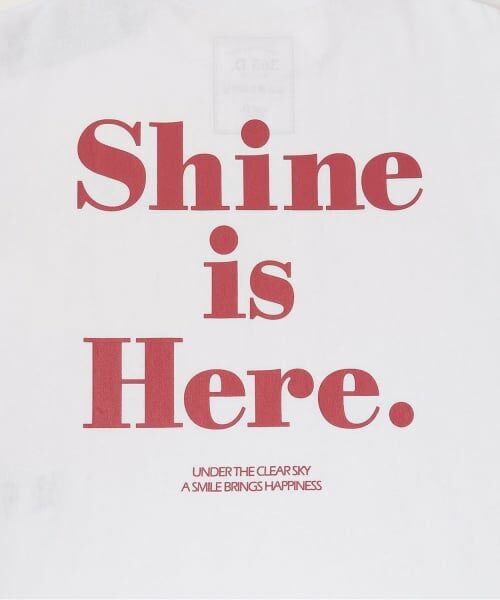 and D.petitmain / アンドディー. プティマイン Tシャツ | 【綿100】【365D】メッセージバックBIGロゴTEE | 詳細6
