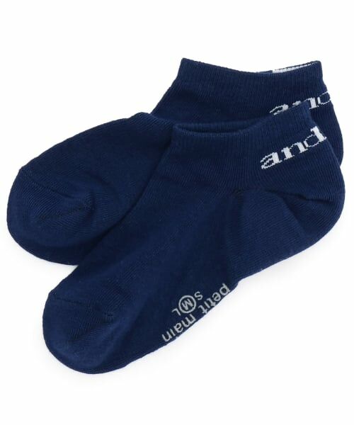 and D.petitmain / アンドディー. プティマイン ソックス | 1分丈カラーソックス（紺）