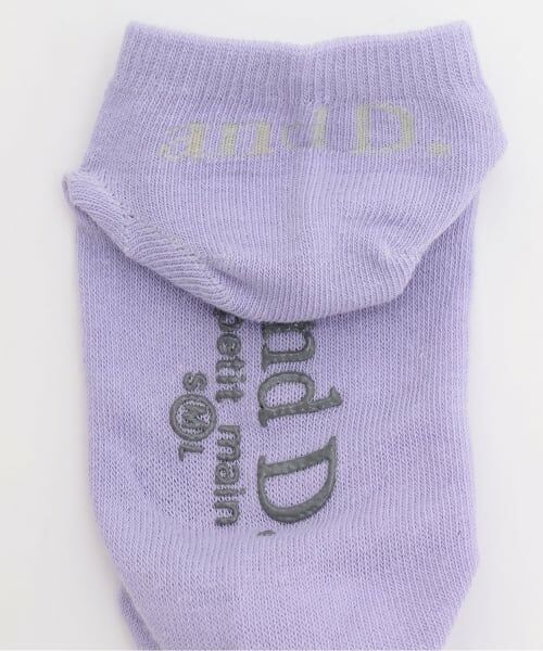 and D.petitmain / アンドディー. プティマイン ソックス | 1分丈カラーソックス | 詳細1