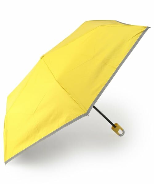 and D.petitmain / アンドディー. プティマイン 傘 | 【UV】無地折りたたみ傘(50cm)（黄）