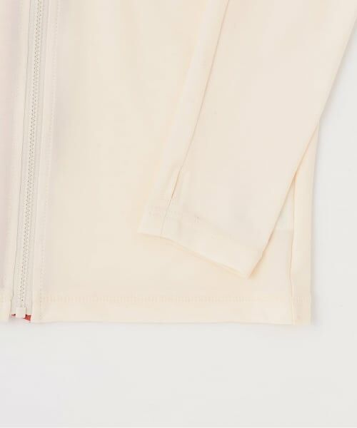 and D.petitmain / アンドディー. プティマイン 水着・スイムグッズ | 【SWIM】フィンガーホールつきZIPラッシュガード | 詳細3