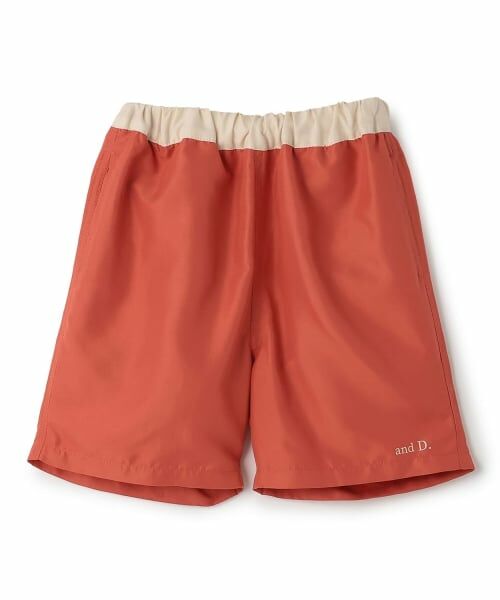 and D.petitmain / アンドディー. プティマイン 水着・スイムグッズ | 【SWIM】ショートパンツ（オレンジ）