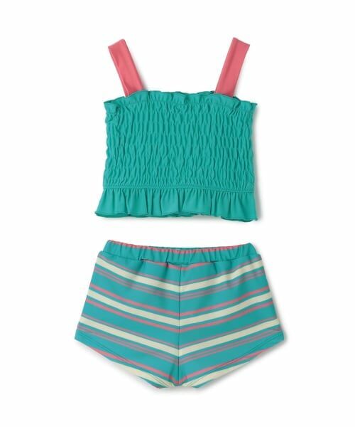 and D.petitmain / アンドディー. プティマイン 水着・スイムグッズ | 【SWIM】ガールズセットアップ | 詳細1