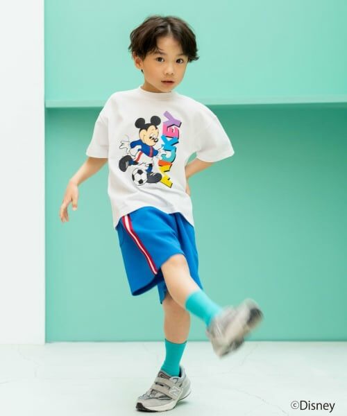 and D.petitmain / アンドディー. プティマイン Tシャツ | 【親子リンク】【Disney】サッカー半袖T | 詳細3