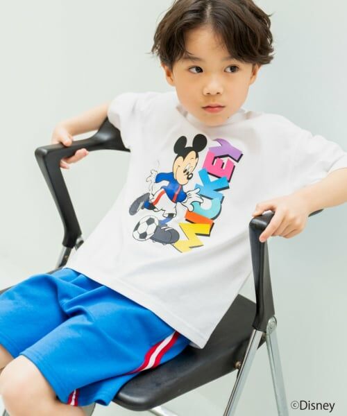 and D.petitmain / アンドディー. プティマイン Tシャツ | 【親子リンク】【Disney】サッカー半袖T | 詳細4