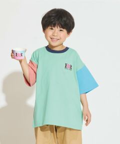 and D.petitmain / アンドディー. プティマイン Tシャツ | 【サーティワン アイスクリーム】ワイドシルエットマルチカラーバックプリント半袖T