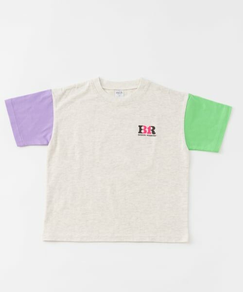 and D.petitmain / アンドディー. プティマイン Tシャツ | 【サーティワン アイスクリーム】ワイドシルエットマルチカラーバックプリント半袖T | 詳細11