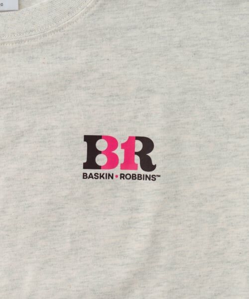 and D.petitmain / アンドディー. プティマイン Tシャツ | 【サーティワン アイスクリーム】ワイドシルエットマルチカラーバックプリント半袖T | 詳細16