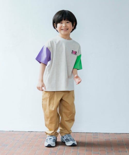 and D.petitmain / アンドディー. プティマイン Tシャツ | 【サーティワン アイスクリーム】ワイドシルエットマルチカラーバックプリント半袖T | 詳細2