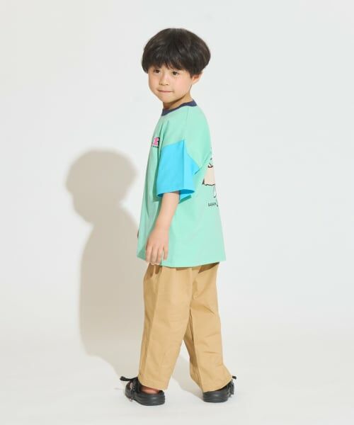 and D.petitmain / アンドディー. プティマイン Tシャツ | 【サーティワン アイスクリーム】ワイドシルエットマルチカラーバックプリント半袖T | 詳細5