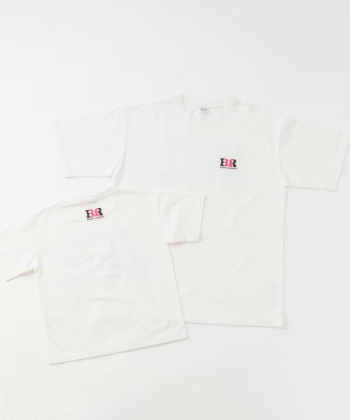 and D.petitmain / アンドディー. プティマイン Tシャツ | 【サーティワン アイスクリーム】ワイドシルエットステッカー風プリント半袖T | 詳細11