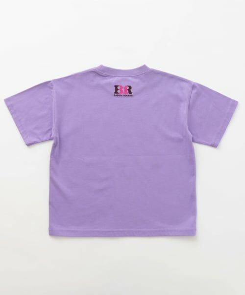 and D.petitmain / アンドディー. プティマイン Tシャツ | 【サーティワン アイスクリーム】ワイドシルエットステッカー風プリント半袖T | 詳細4