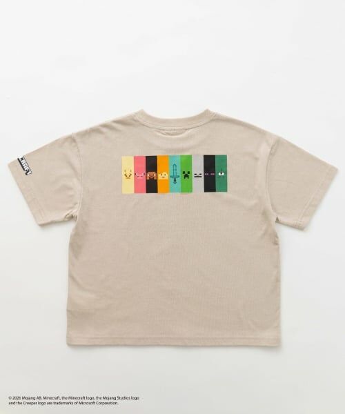 and D.petitmain / アンドディー. プティマイン Tシャツ | 【マインクラフト】スクエアアイコンフェイス半袖T | 詳細21