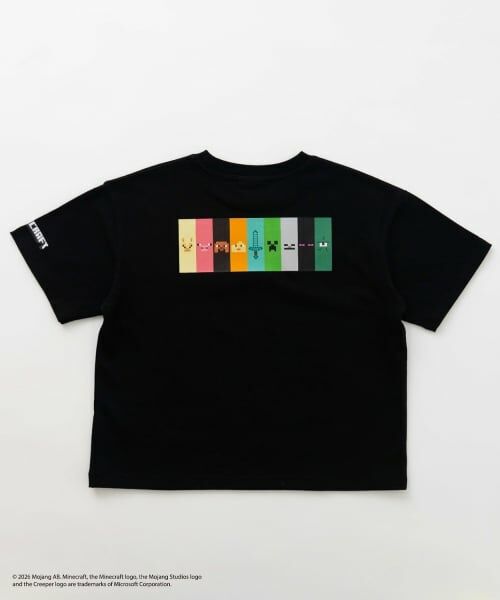 and D.petitmain / アンドディー. プティマイン Tシャツ | 【マインクラフト】スクエアアイコンフェイス半袖T | 詳細23