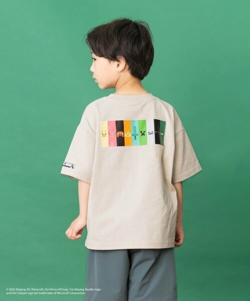 and D.petitmain / アンドディー. プティマイン Tシャツ | 【マインクラフト】スクエアアイコンフェイス半袖T | 詳細7
