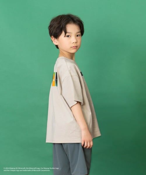 and D.petitmain / アンドディー. プティマイン Tシャツ | 【マインクラフト】スクエアアイコンフェイス半袖T | 詳細8