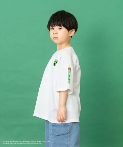 and D.petitmain / アンドディー. プティマイン Tシャツ | 【マインクラフト】MOBアイコンカラーリング半袖T | 詳細1