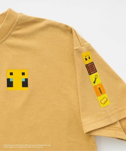 and D.petitmain / アンドディー. プティマイン Tシャツ | 【マインクラフト】MOBアイコンカラーリング半袖T | 詳細10
