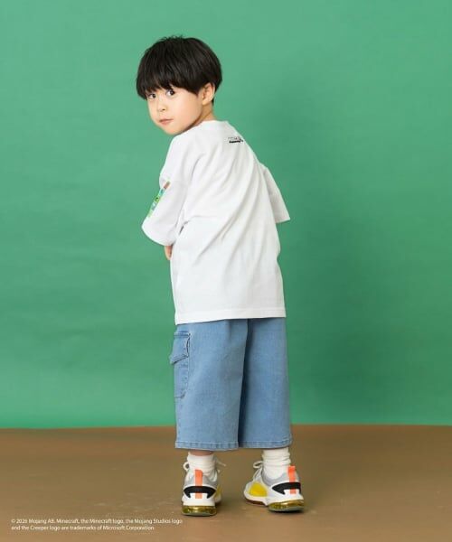 and D.petitmain / アンドディー. プティマイン Tシャツ | 【マインクラフト】MOBアイコンカラーリング半袖T | 詳細2