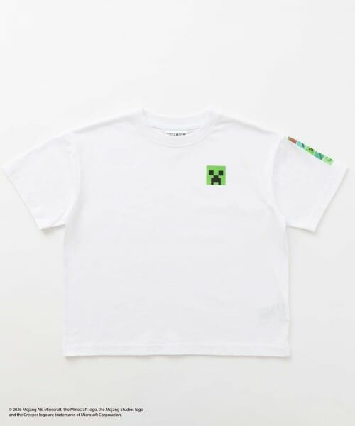 and D.petitmain / アンドディー. プティマイン Tシャツ | 【マインクラフト】MOBアイコンカラーリング半袖T | 詳細7