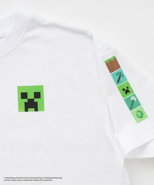 and D.petitmain / アンドディー. プティマイン Tシャツ | 【マインクラフト】MOBアイコンカラーリング半袖T | 詳細8