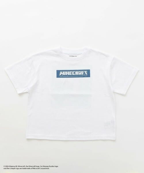 and D.petitmain / アンドディー. プティマイン Tシャツ | 【マインクラフト】アイコンブロックバック半袖T | 詳細11