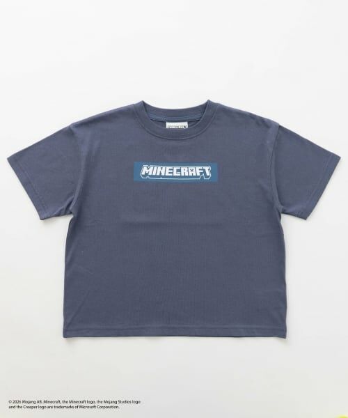 and D.petitmain / アンドディー. プティマイン Tシャツ | 【マインクラフト】アイコンブロックバック半袖T | 詳細13