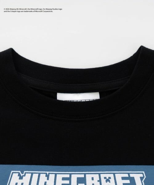 and D.petitmain / アンドディー. プティマイン Tシャツ | 【マインクラフト】アイコンブロックバック半袖T | 詳細20