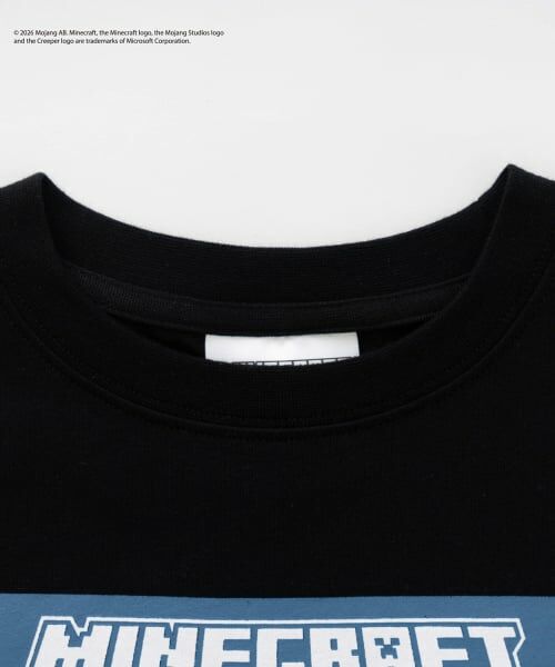 and D.petitmain / アンドディー. プティマイン Tシャツ | 【マインクラフト】アイコンブロックバック半袖T | 詳細22